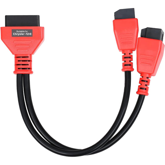VXSCAN FCA 12+8 cable adapter CHRYSLER 12+8 Programming cable connector Autel OBD2 Adapter Security bypass cable Autel Maxisys MS905 MS906 MS906BT MS906S MS908S for PRO PRO PRO