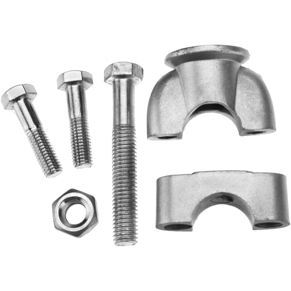 Handlebar riser mount clamp 2 22mm 7/8 inch motorcycle bike ATV