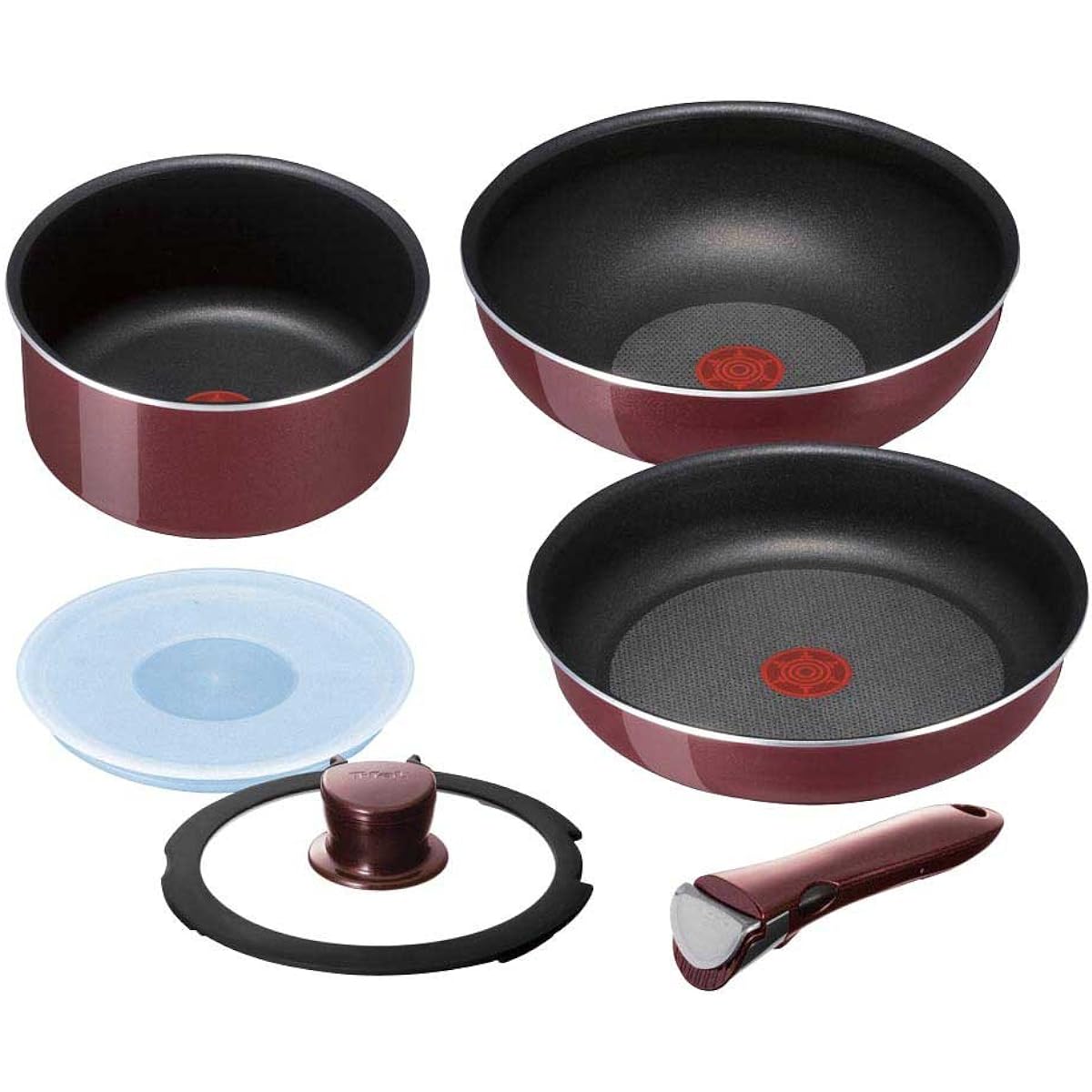 Tefal Ingenio Garnet Normandy Set L75192 [Non-IH compatible]