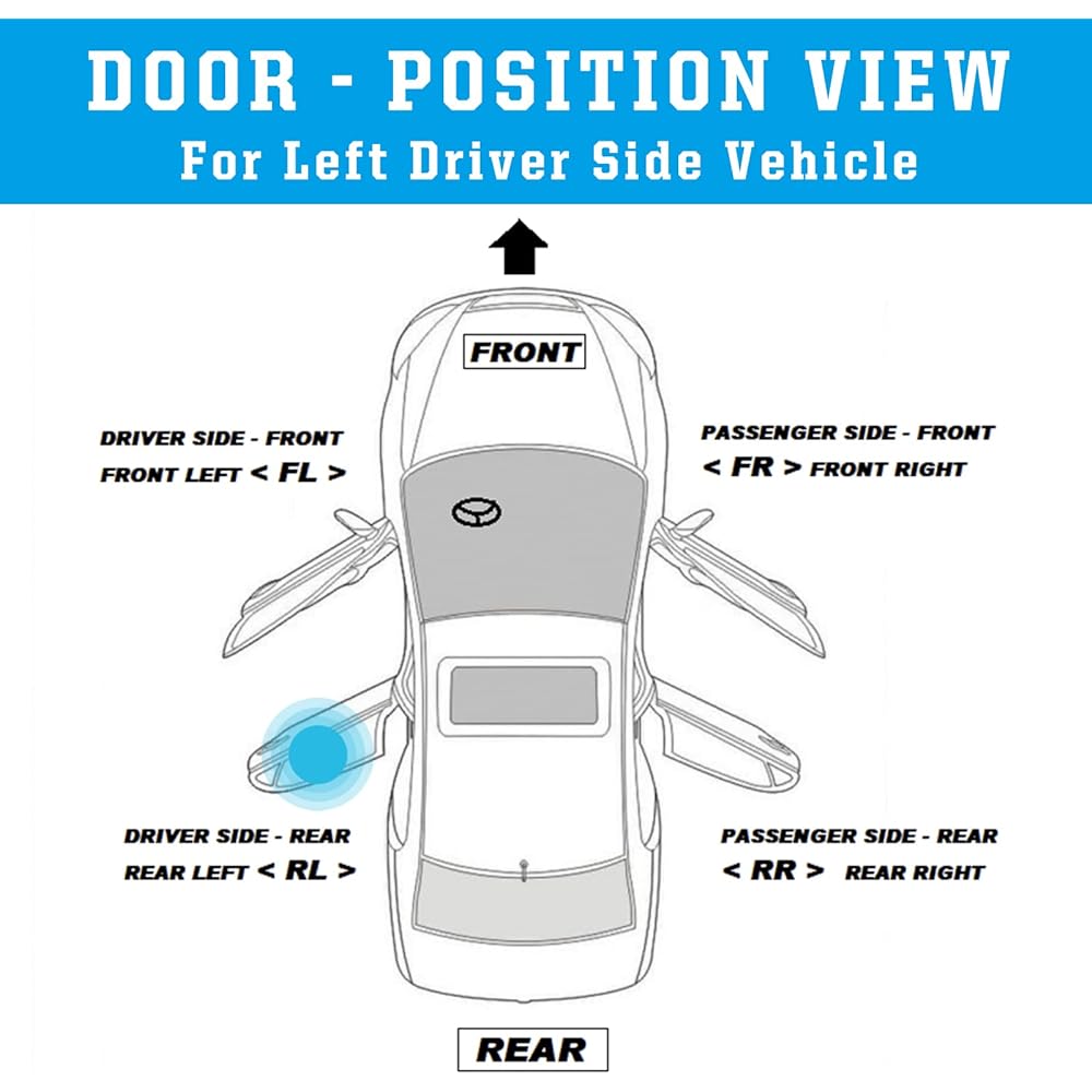 Predep Rear left Doilock actuator Nissan Rogue 2008-15 Rogue Select 2014-15 Rear Driverd Alock Latch ASembris