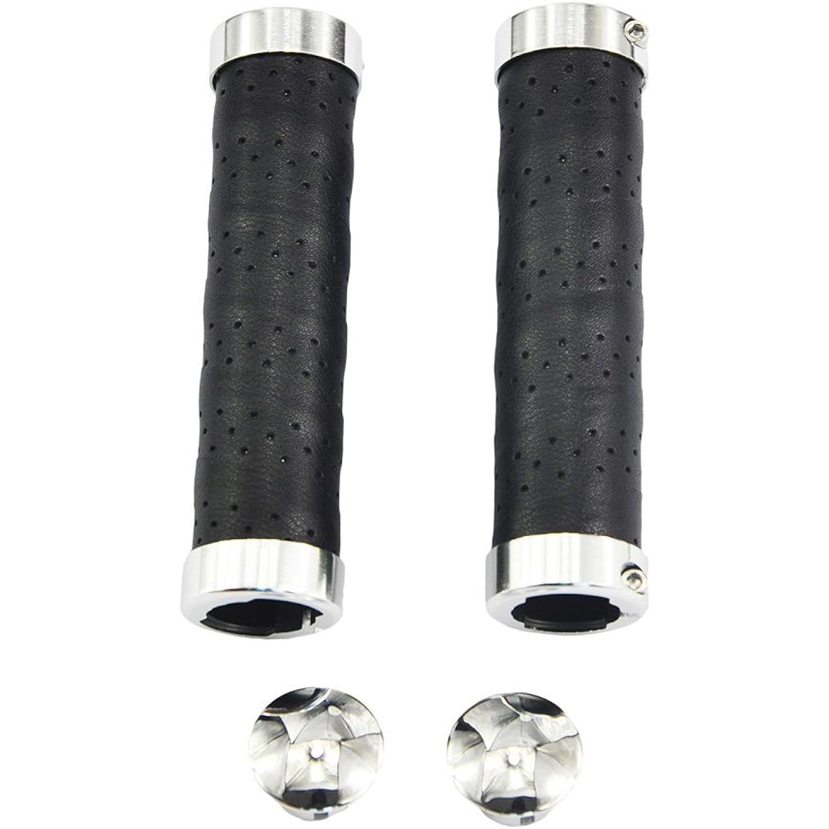 UPANBIKE Bicycle Handlebar Grip Double Lock-on 22.2mm Grip for Mountain Bike, Road Bike