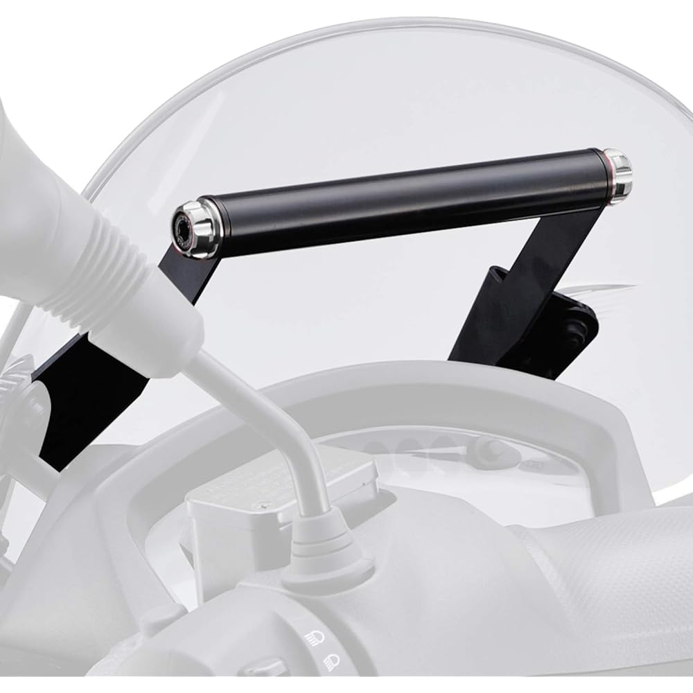 Daytona Motorcycle Screen Clamp Bar Tricity 125/155 Screen Mount Bar Holder Ash Silver 16799