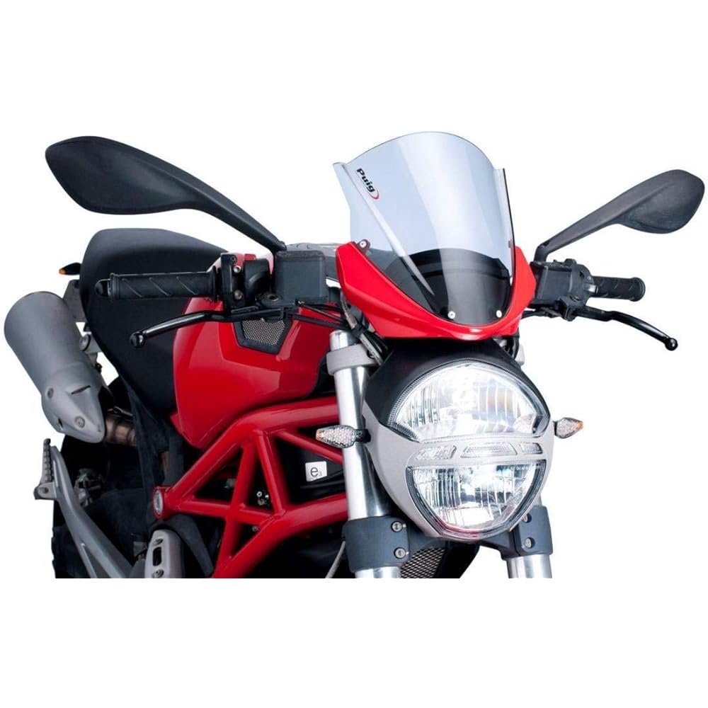 PUIG (Putch) Racing-Screen Smoke DUCATI MONSTER1100/796/696 PUIG-5650H