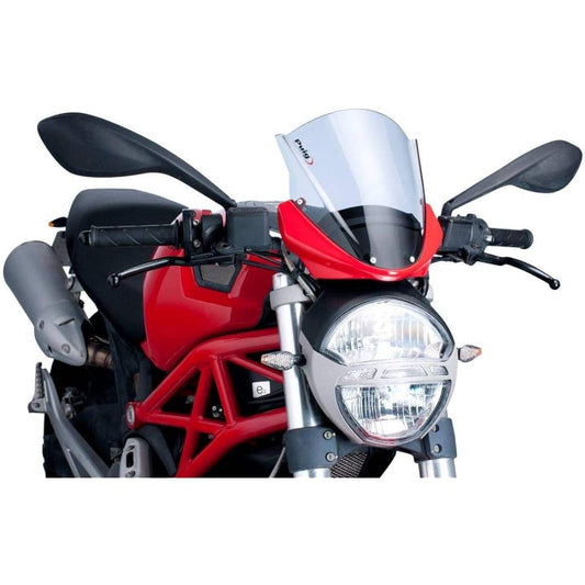 PUIG (Putch) Racing-Screen Smoke DUCATI MONSTER1100/796/696 PUIG-5650H