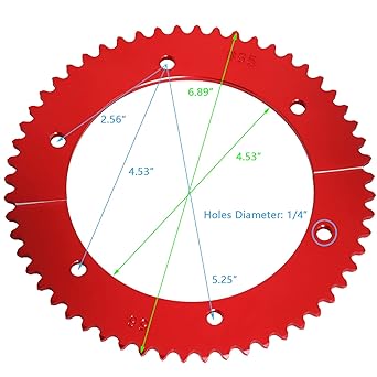 Split sprocket 56 teeth #35 Sprocket for pitch chain and mini bike
