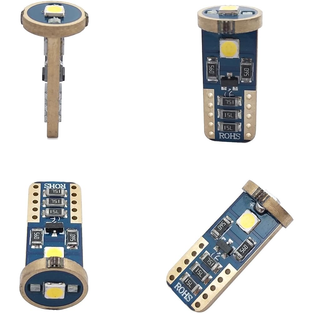 iBrightstar Newest Extremely Bright Wedge T10 168 194 LED Bulbs For Car Interior Dome Map Door Courtesy License Plate Lights,Ice Blue