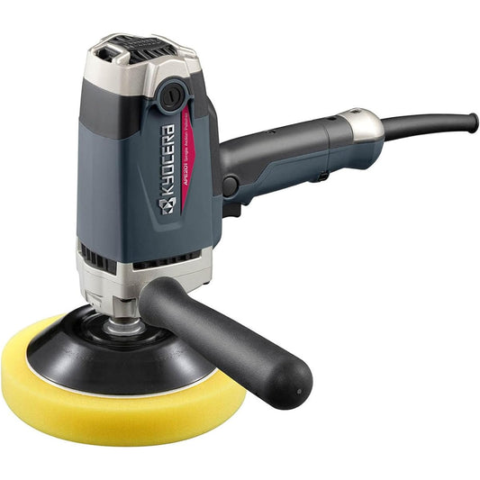 Kyocera Old Ryobi Professional Polisher APE201 646750A Black [High polishing power allows you to remove scratches from your vehicle and adjust the skin after painting in a short time] Continuously variable speed (600~2,000min-1) Power cord 5m Load Feedba