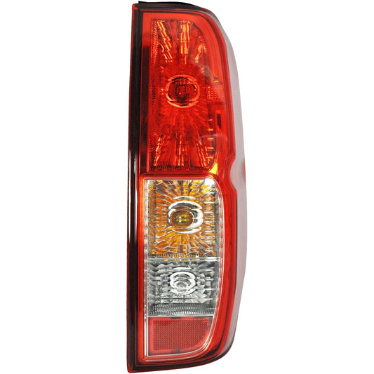 Highly reliable direct passenger side (RH) tail light assembly 2005-2014 Nissan Frontier NI2801170 With a light bulb
