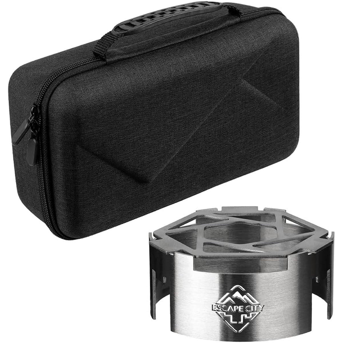 Snow Peak HOME&CAMP burner case, windshield with trivet, camping equipment storage, hard case, accessory case, storage case, outdoor, solo camping