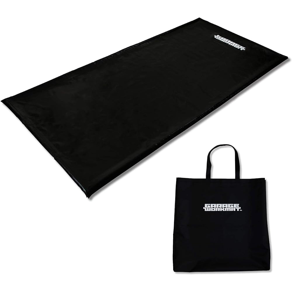 GARAGE-WORK-MAT Waterproof Mat Floor Bike Maintenance Storage Bag Included Road Bike Cushion Bar Washable Indoor Road Bike Bicycle Storage Maintenance Car Luggage Work Dirt Prevention Luggage Mat Cargo Mat Garage Camping DIY