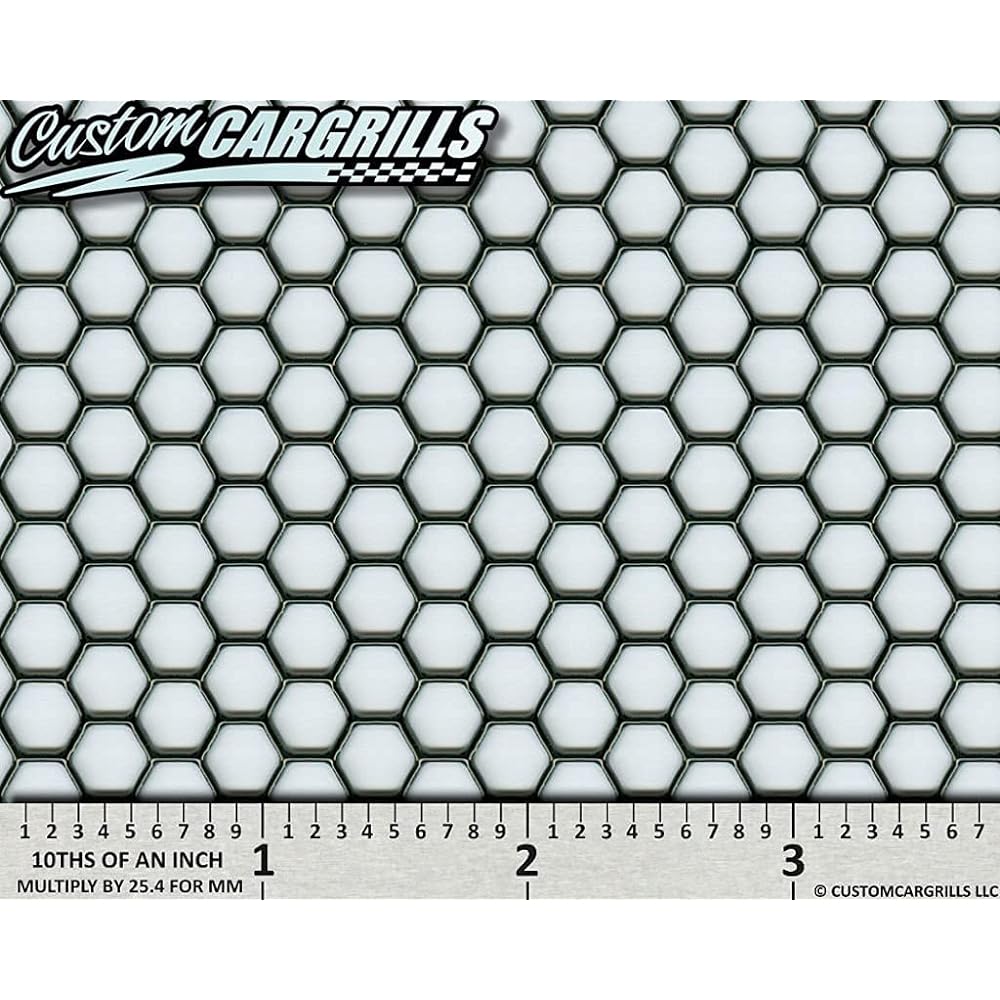 CustomCargrills Mesh 4-piece set 2020-2023 CHEVY CORVETTE C8 Radiator Grill Vent