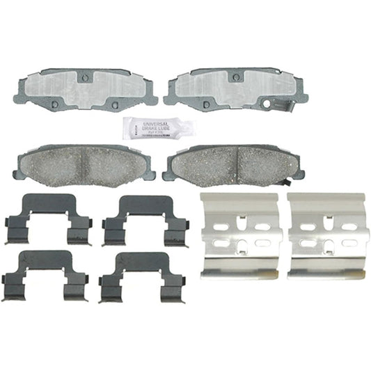 ACDelco 17D732CH Professional Ceramic Rear Disc Brake Pad Set