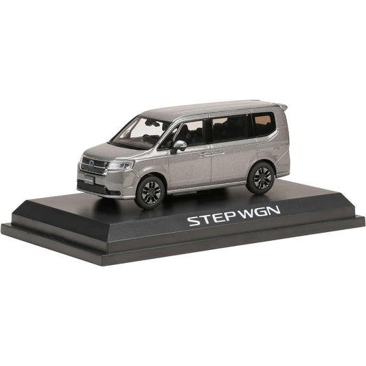 1/43 Honda STEP WGN e:HEV SPADA Super Platinum Gray Metallic