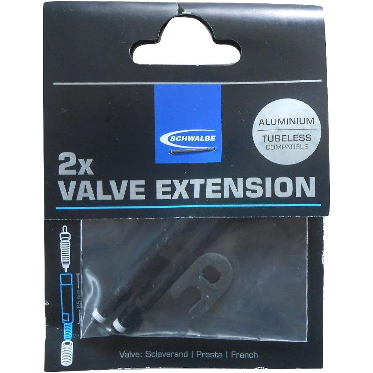 SCHWALBE (Schwalbe) Valve extension 2 pieces [parallel import goods]