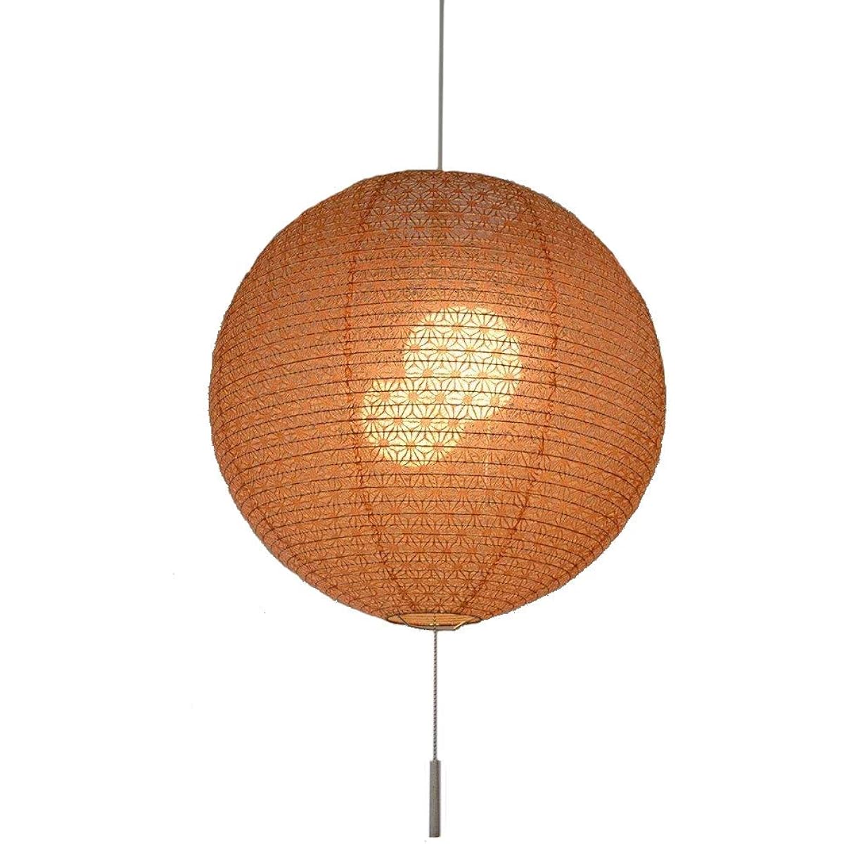 Colorful Design Japanese Style Lighting Washi Lighting Colorful 2-Light Pendant Light SPN2-1015 Fresh Bulb Sold Separately <Renga-Asaba Brick-> SPN2-1015 Red