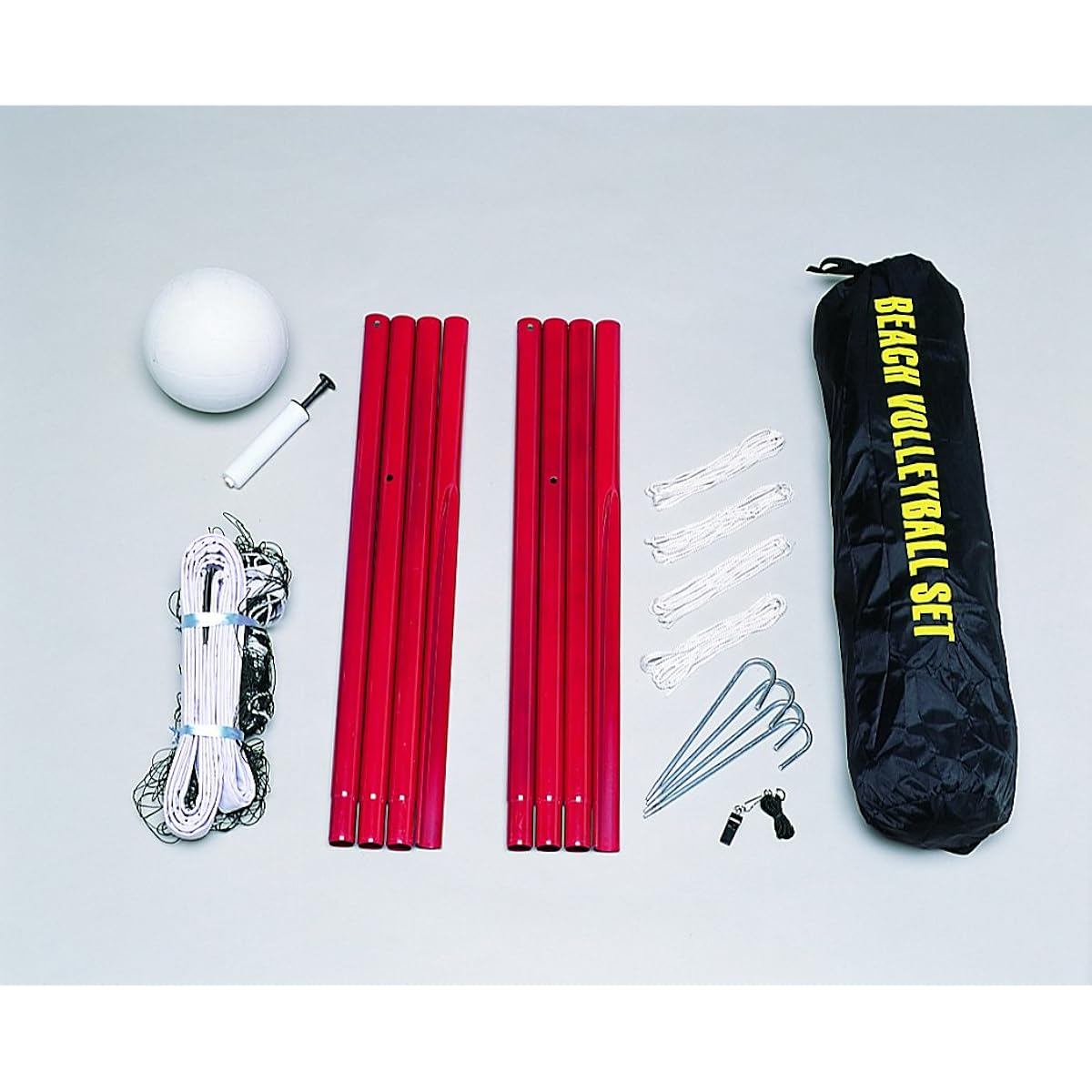 TOEI LIGHT Beach Volleyball Leisure Type B-3034 (Approx.) Total length 3m (embedded part 60cm), Net height 1.66/2.4m (2 level adjustment) x Width 9.1m, Net size 92cm x 9.2m