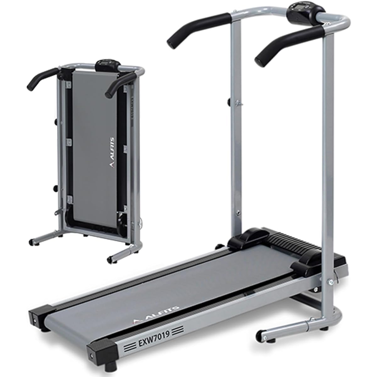 ALINCO Walking Machine, Room Runner, Self-propelled Walker, No Power Supply Required, Health Equipment, Diet Equipment, Home Use, Quiet, Lightweight, Compact, Space Saving, Easy to Assemble, Easy to Move, Foldable