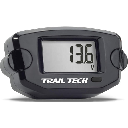 TRAIL TECH 742-V00-BL TTO digital voltage gauge meter surface implementation