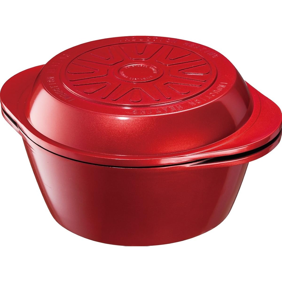 Skater Waterless All-Purpose Pot, 3-Piece Set, Uses the Moisture in Food to Bring Out the Flavor, All-Purpose Waterless Cooking Pot, Aluminum Pot ANWP1