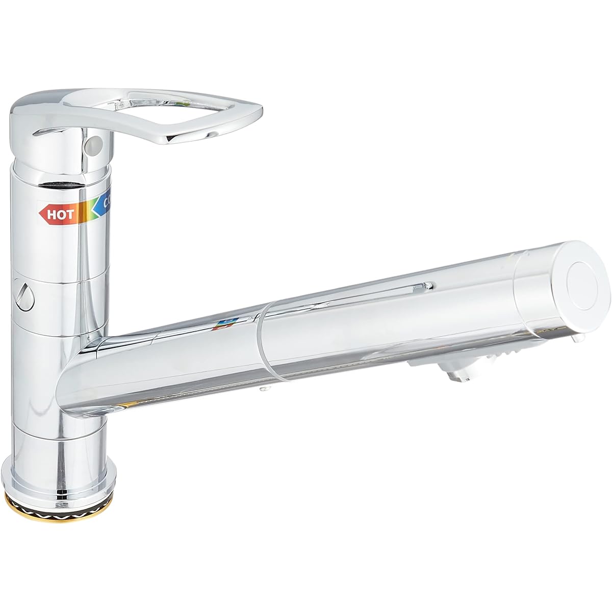 Kakudai Single lever drawer mixer faucet (with water diversion hole) 118-221