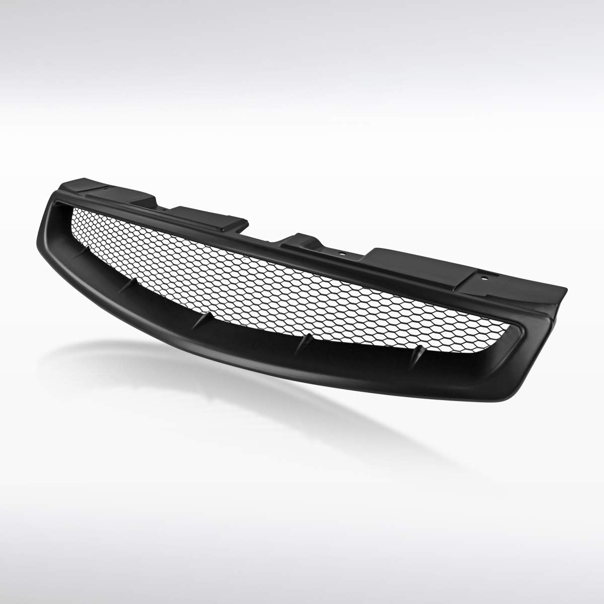 AUTOZENSATION INFINITI G35 2DR Couple 2003-2007 ABS Black Front Food Mesh Grill
