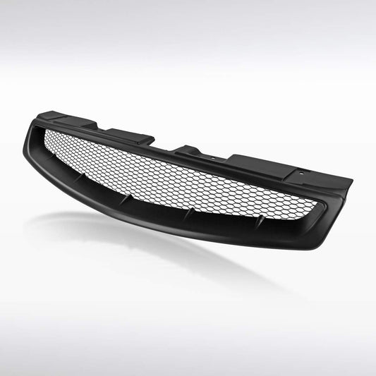 AUTOZENSATION INFINITI G35 2DR Couple 2003-2007 ABS Black Front Food Mesh Grill
