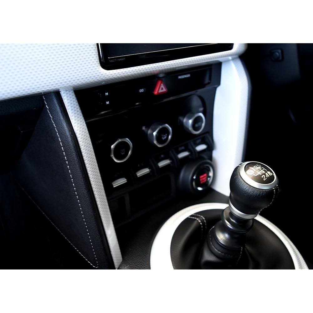 SecondStage Toyota 86 Early Late Air Conditioner Side Panel Auto Air Conditioner White Carbon Style T174WHC