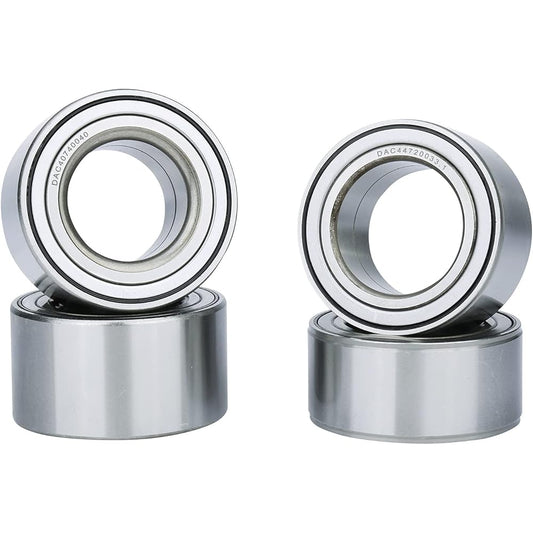 Front and Rear Wheel Hub Bearings for Polaris Ranger RZR 800/ RZR S 800 /RZR 4 800 2010-2015 # 3515090 (2 pcs) 3515087 (2 pcs) Replacement