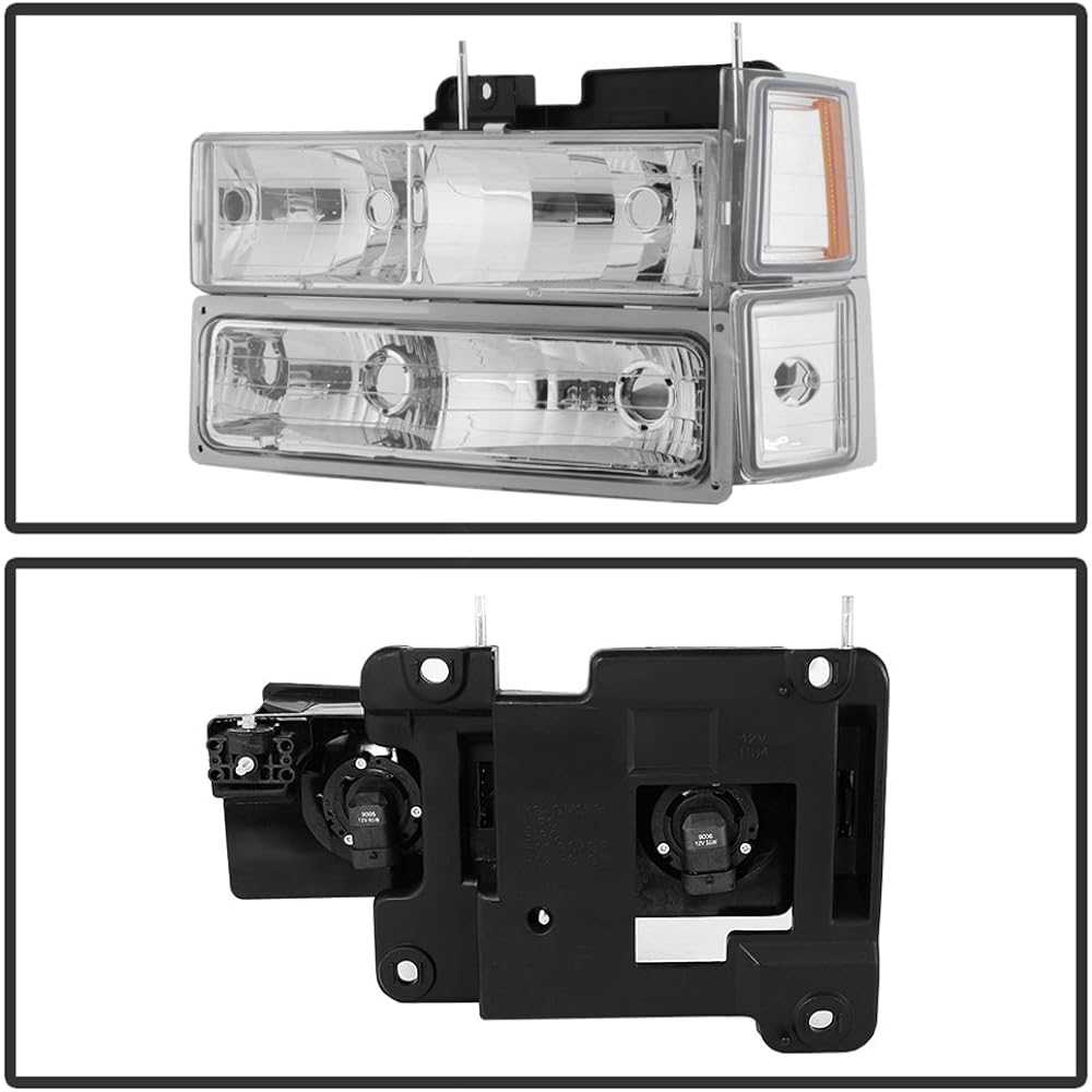 Chevrolet C/K Series 1500/2500/3500/Chevroletah/Chevrolet Silverad/Headlight/Corner & Parking Light 8 pieces