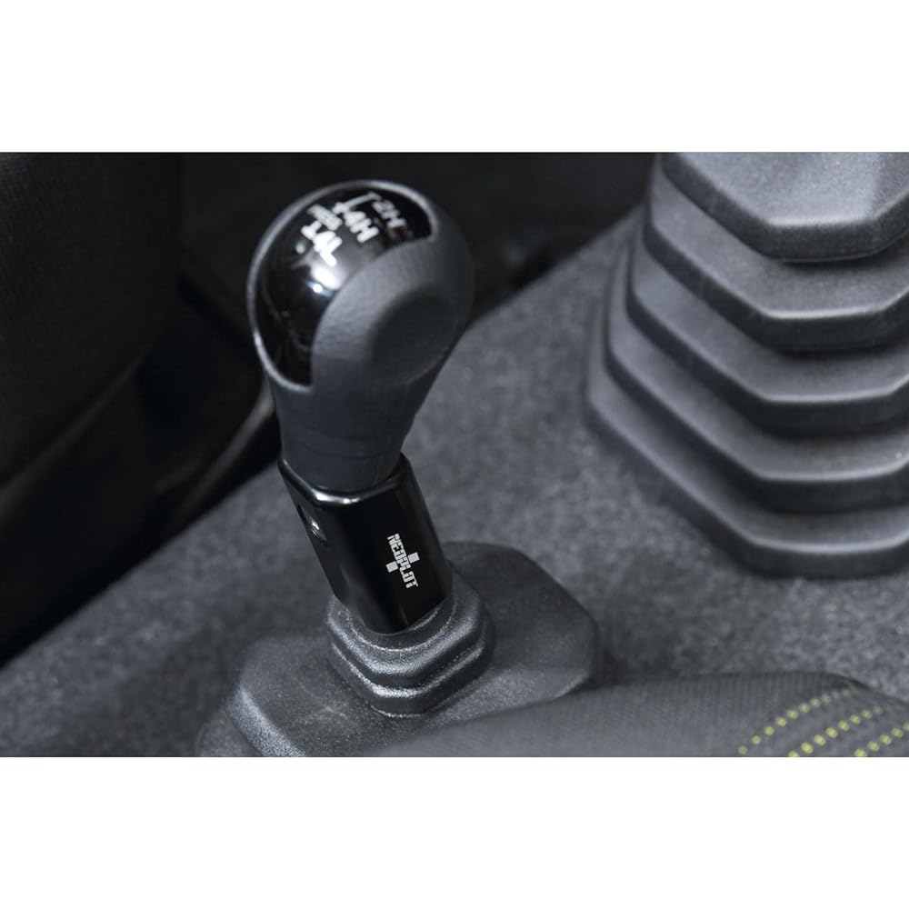 NEOPLOT Shift Knob Transfer Knob Extension NP71770 Shift extension part that improves operability by switching between 4WD and 2WD SUZUKI Jimny (JB64W)/Jimny Sierra (JB74W) Black