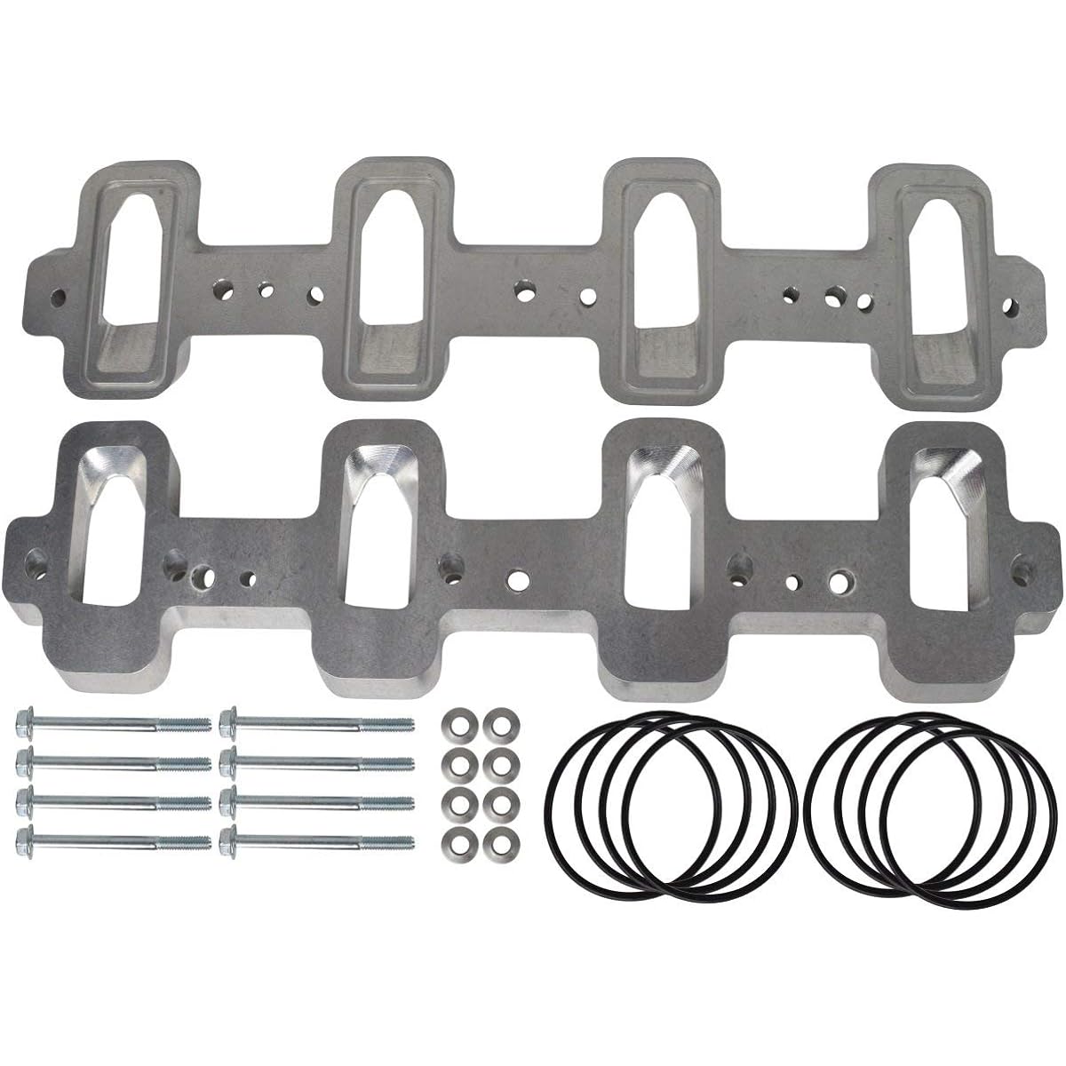 ICT Billet LS1 Cathedral Port Cylinder Head LS3 LSA ZL1 CTS-V Super Charger Adapter Rectangle LSX 551316