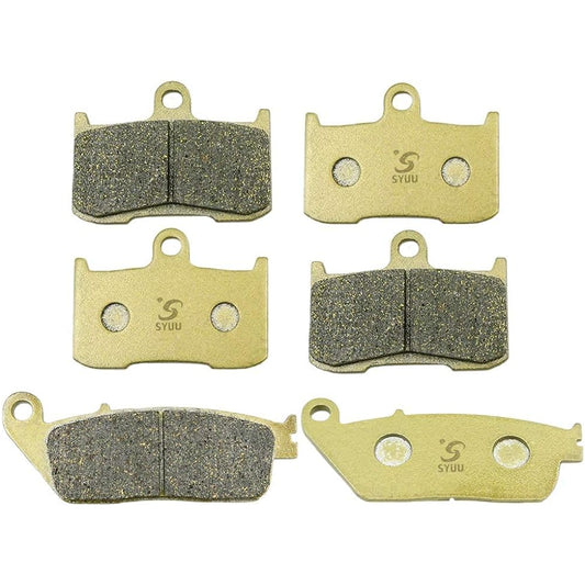 S SYUU Motorcycle Front Rear Brake Pad Compatible with Victory Cross Country 10-16 Cross Country Tour 12-15 FA347F FA347F FA196R
