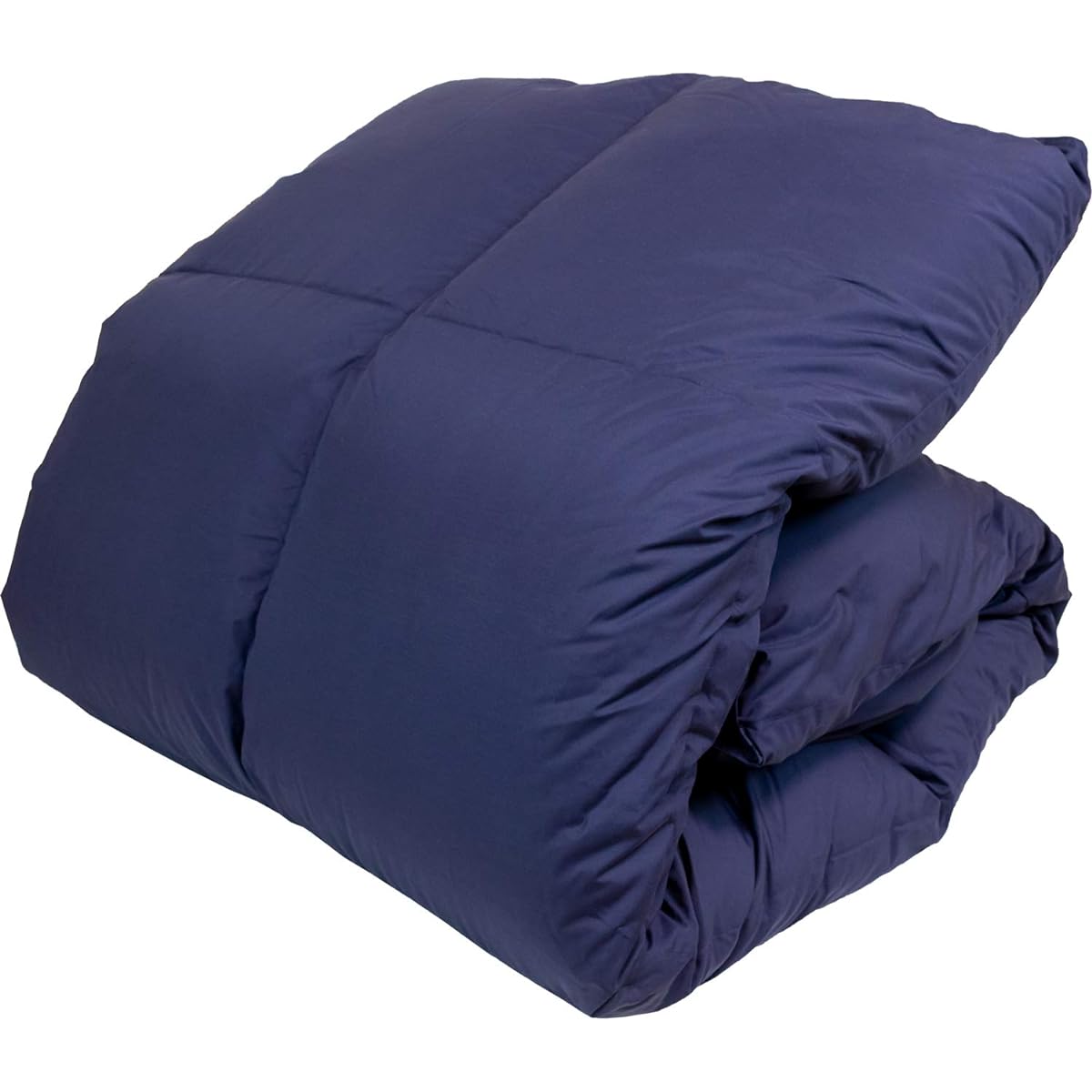 Showa Nishikawa Duvet Single Feather Weight 1.2kg Navy Blue Color (85% White Down, Down Power 350dp or More) Pollen Free Processing Dust Mite Prevention Antibacterial and Deodorizing Process SEK Mark Obtained Olive Oil Softening Process Down Proof Soft T