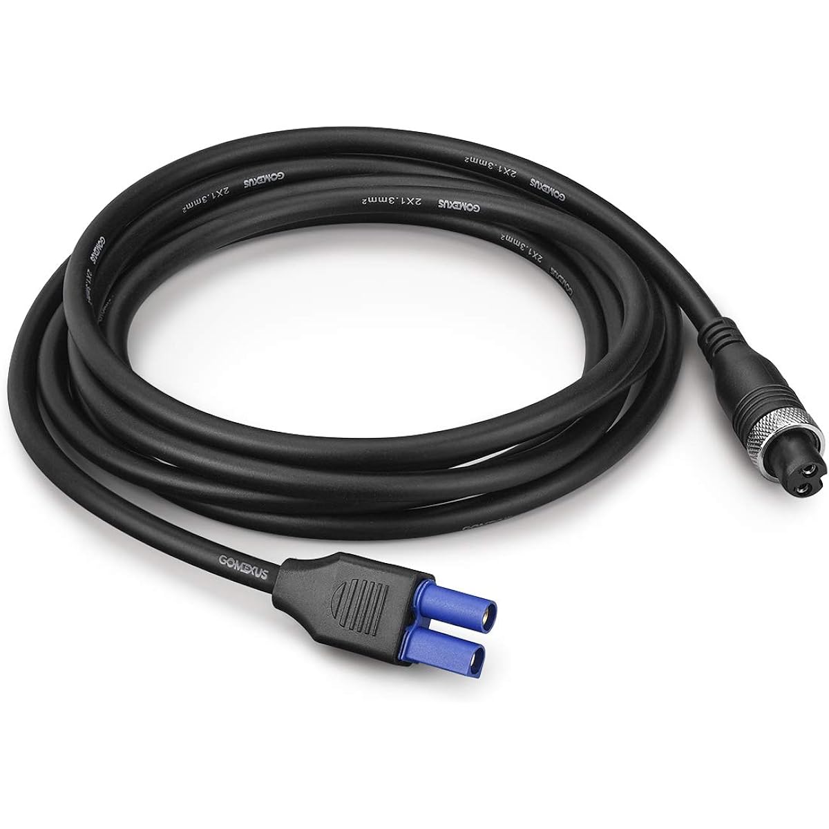 Gomexus Electric Reel Super AIR Cord Jump Starter Cord 270cm Compatible with Shimano, Daiwa, Seaborg 200J, etc., EC5 Connector Type