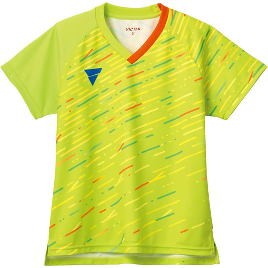 [Victus] Table Tennis Women's Game Shirt V-LGS306 J.T.T.A (Japan Table Tennis Ladies Association) Officially Certified Black (1000)