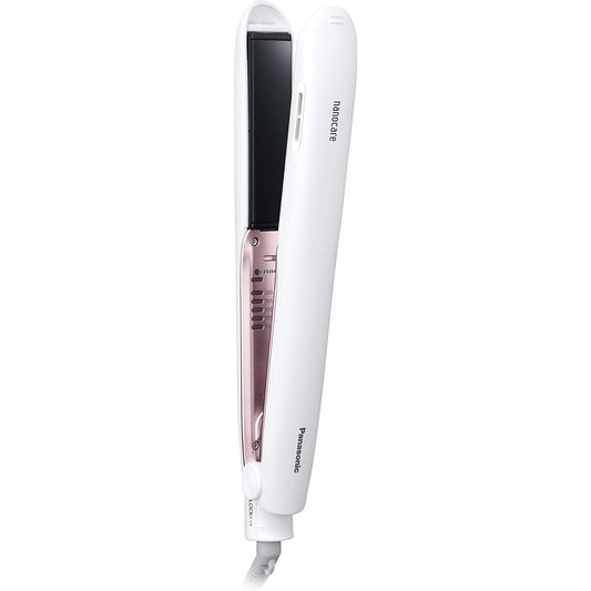 Panasonic hair iron for straight nanocare overseas compatible white EH-HS9E-W