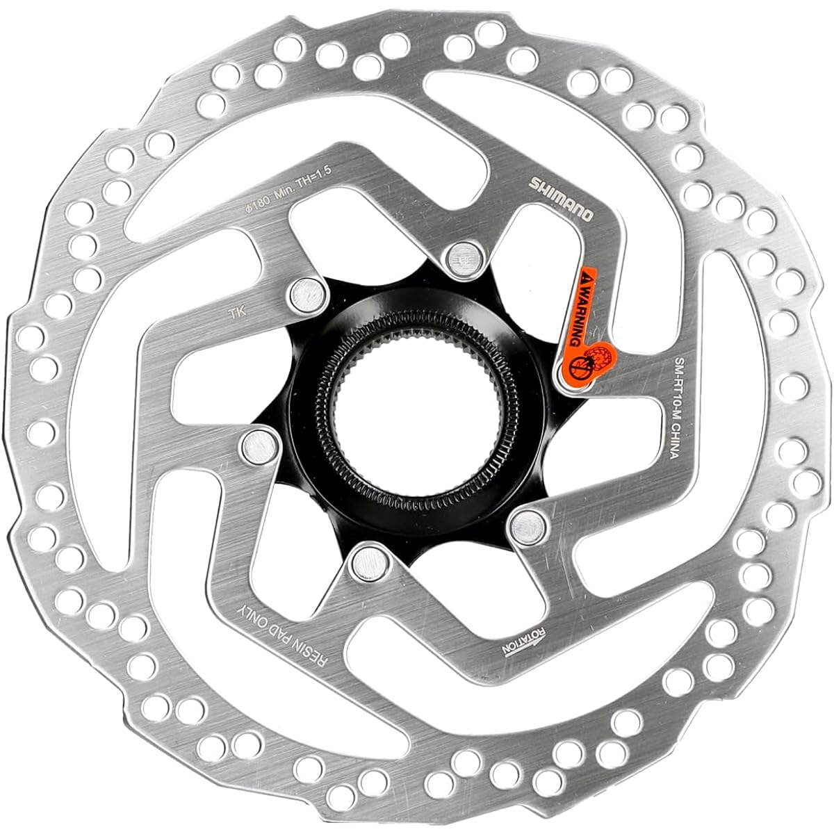 SHIMANO Disc Brake Rotor SM-RT10-M 180mm Center Lock Wide Type Resin Pad Only ESMRT10M2