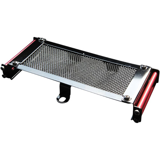 CHERRY [350] Oil Cooler Core Guard Black Chrome Compatible with Zephyr 400/χ/750 OIL-GRD01-3 OIL-GRD01-3