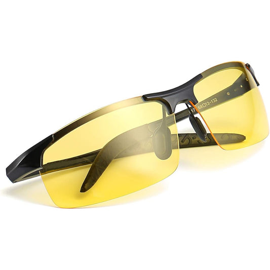 [DB] Night Sunglasses Men's Night Driving Sunglasses Yellow Lens Polarized Sunglasses for Fishing Yellow Night Sports Night Glasses Driving