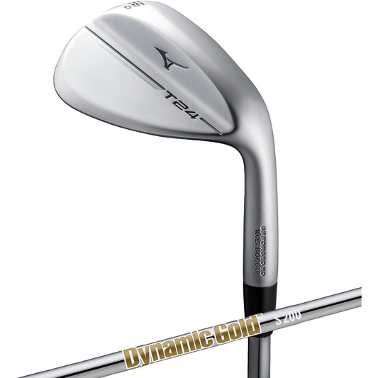 MIZUNO Golf Club T24 Wedge Men's Right-Handed [Model with genuine catalog shaft] Dynamic Gold HT with steel shaft Hardness/S200 Tour wedge with improved spin performance Made in Japan