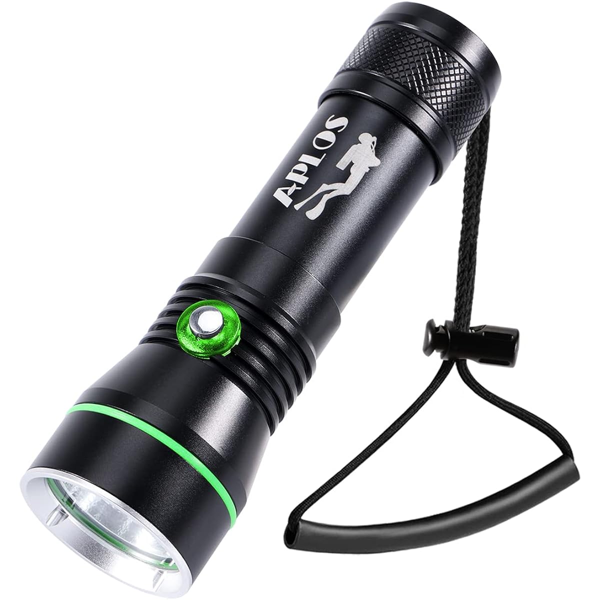 APLOS AP70 Diving Light 6000 Lumens Video Light 135 Degree Wide Beam Angle Underwater Flashlight UV/Red Light etc. 5 Lighting Modes