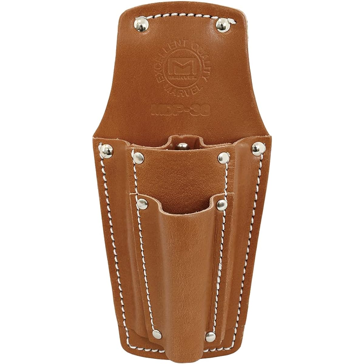 MARVEL Cowhide Leather Electrician Pocket Pliers/Screwdriver Holder MDP-38