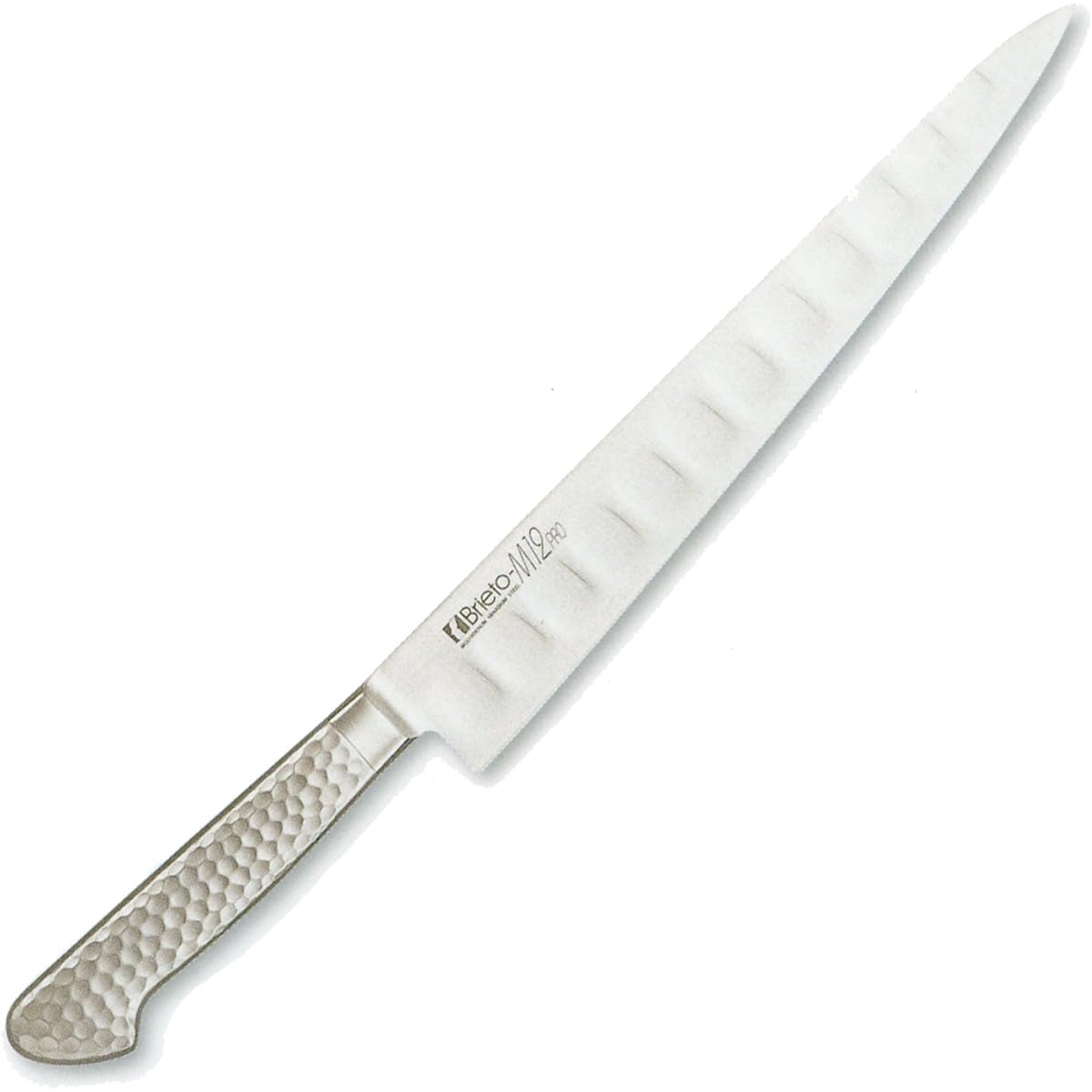 Kataoka Seisakusho Sujihiki Knife Silver 240mm Made in Japan Brieto-M12pro Molybdenum Vanadium Steel Depot Processing M1213