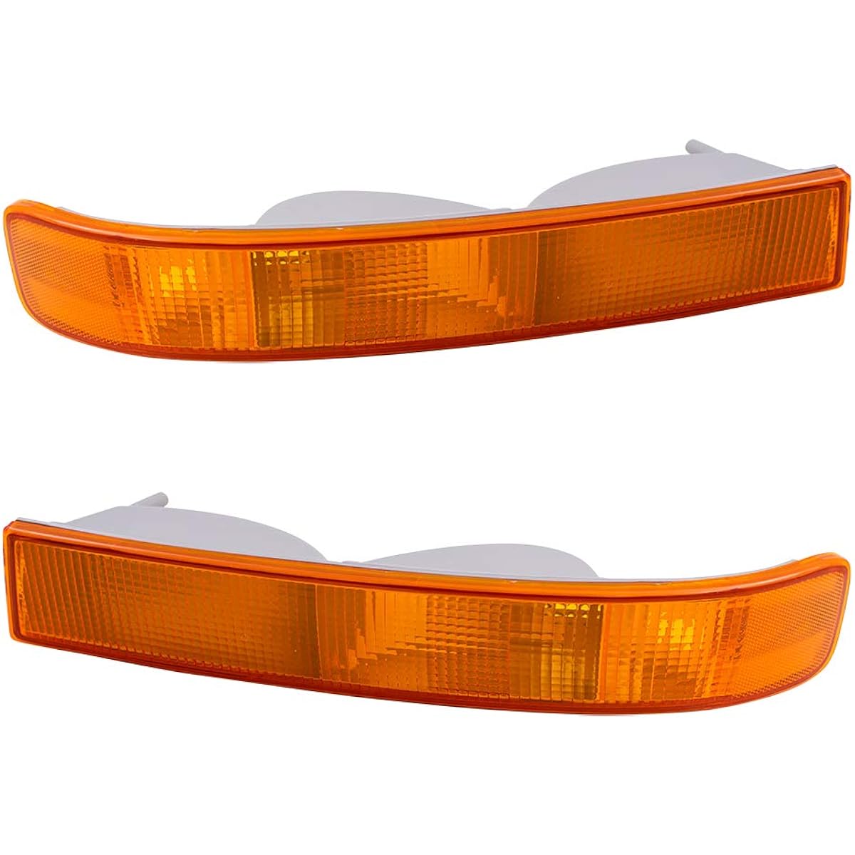 Autoandart after market exchange driver left passenger seat right park/signal/side marker light unit set 2003-2022 Chevy Express compatible