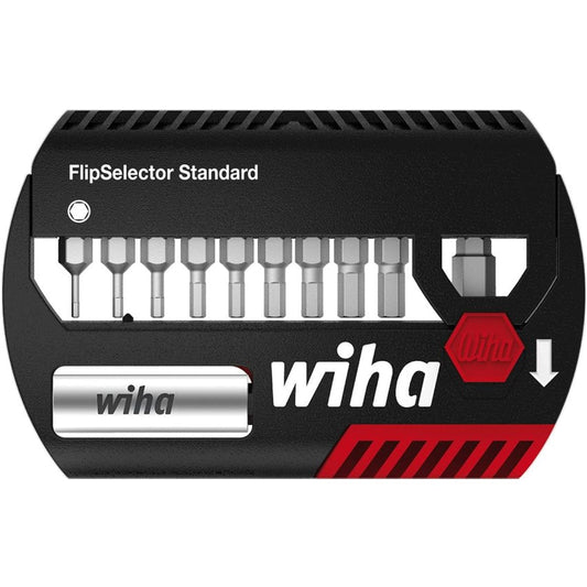 wiha bit set flip selector standard 25mm 11 pieces 1 set HGS905FSH11