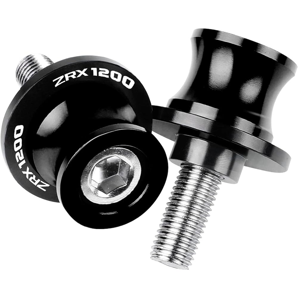 Stand Screw Slider Vertical Screw Slider Motorcycle CNC Yaw Protector Slider Spool Perfect for Kawasaki ZRX1200ZRX1200R 2001-2005 ZRX 1200 R1200R (Color: 2, Size: 10mm)