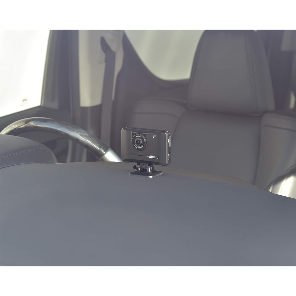 COMTEC Drive recorder + radar detector integrated CB-R02 2 million pixels Full HD Noise countermeasured Night image correction LED signal compatible Dedicated microSD (16GB) included G sensor GPS Free data updates COMTEC
