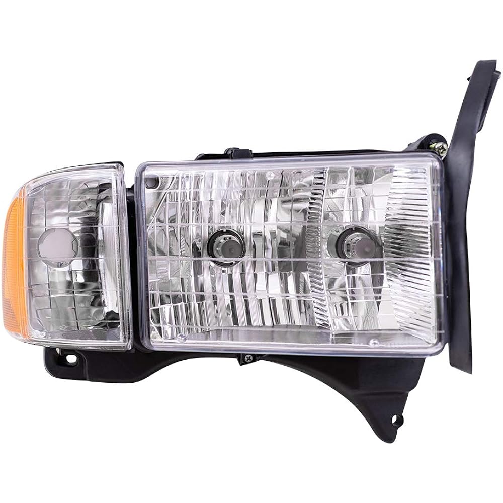Combination of the driver's seat and the passenger seat headlight exchange product Dodge Pickup truck 55077025AC 55077024ac