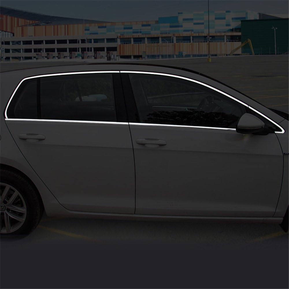 Window Mall Pillar Free Pack of 10 Stainless Steel Glossy Cover Rim "Volkswagen Golf 7 Golf 7.5 VW Golf 7 20142018 " To [High Flying]