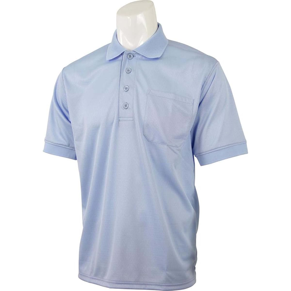 [Z] Baseball Umpire Polo Shirt (Short Sleeve) BPU50 Powder Blue M